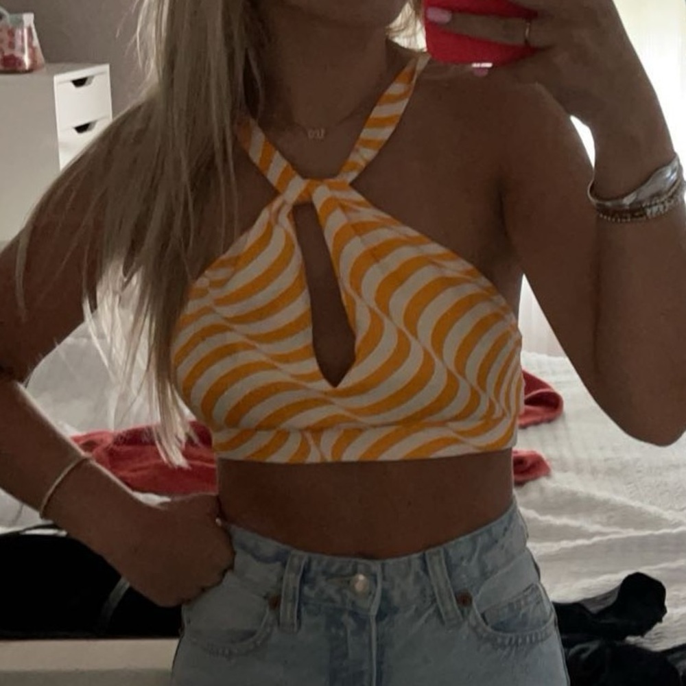 Zara Open Back Top
